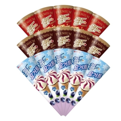 프리미엄 월드콘 애플파이x5+초코브라우니x5+요거트저당x5