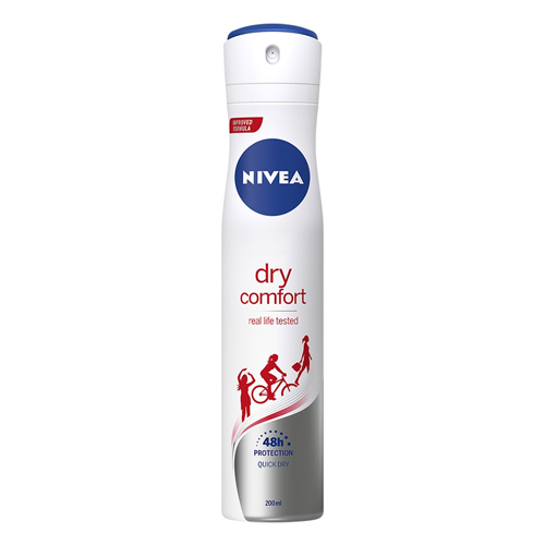 니베아 데오드란트 스프레이 드라이 콤포트 200ml (4개)_이미지