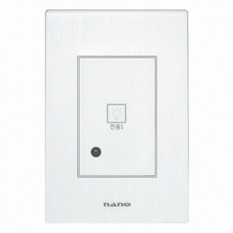 나노전기 아트2 <b>1구</b> <b>터치</b> <b>스위치</b> 화이트
