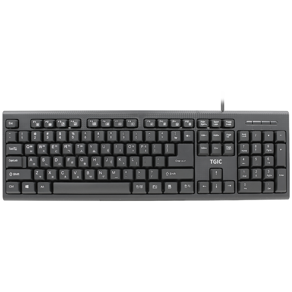 TGIC TGC-K1500V 멤브레인 유선키보드_이미지