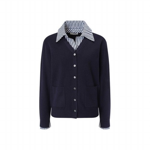 더아이잗(TheIzzat) 디터처블 레이어드 칼라 니트 가디건 IR9A1CD041_이미지