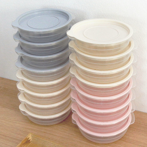 가쯔 심플쿡 냉동밥 원형 전자렌지용기 400ml (32개)