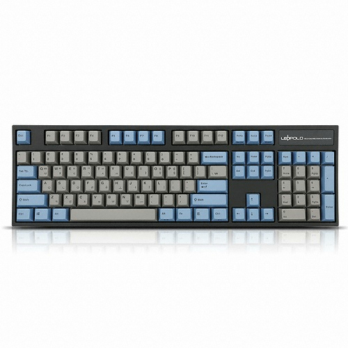 레오폴드 FC900R PD 이색사출 그레이 블루 한글 (저소음 적축)