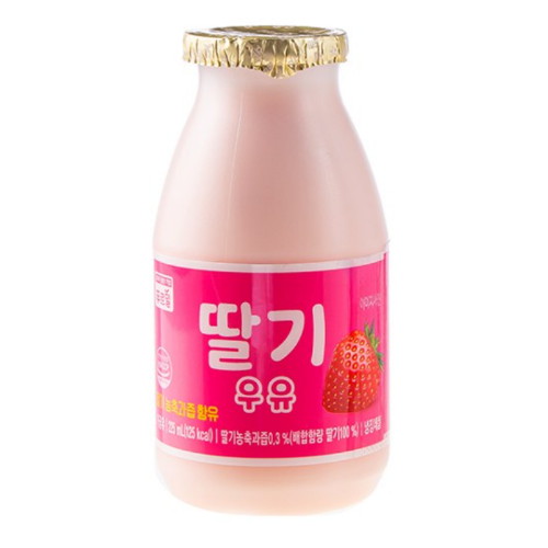 푸르밀 딸기 우유 225ml (4개)_이미지