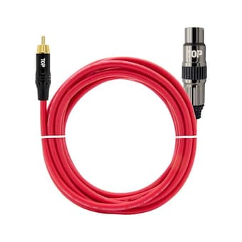 탑라인에이치디 HDTOP RCA to <b>XLR</b> MF 레드 <b>케이블</b>