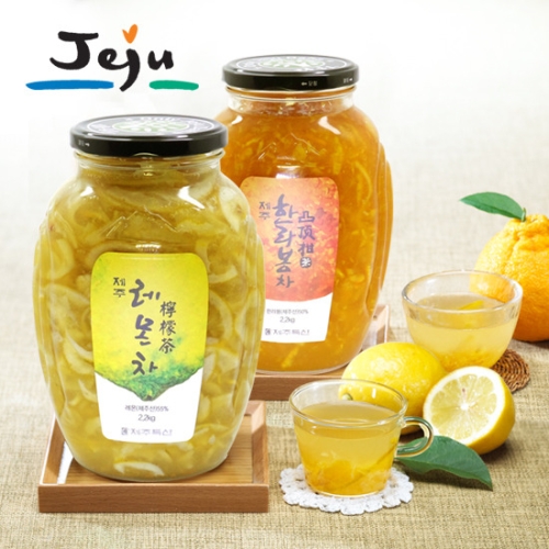 제주특산 한라봉차 2.2kg + 생강레몬차 2.2kg