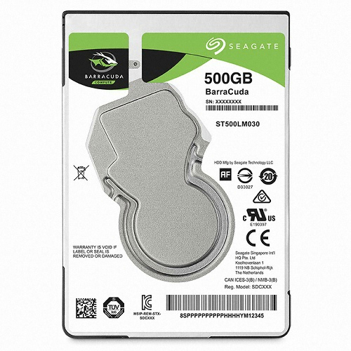 Seagate BarraCuda 5400/128M/노트북용 (500GB, ST500LM030)_이미지