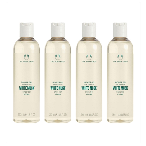 더바디샵 샤워젤 화이트 머스크향 250ml (4개)_이미지