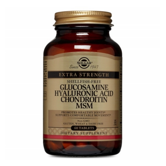 솔가  글루코사민 히알루론산 콘드로이틴 MSM 60정 (해외) (1개)