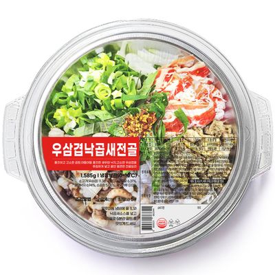 노키친 우삼겹 낙곱새 전골 1585g (1개)_이미지