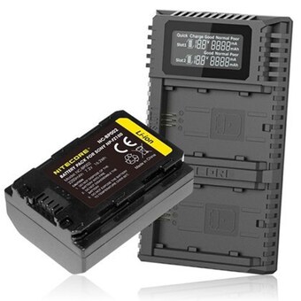 나이트코어 SONY NP-<b>FZ100</b> 호환 USN4 PRO 듀얼 충전키트