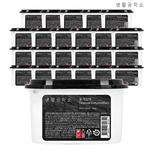생활공작소 숯 제습제 250g