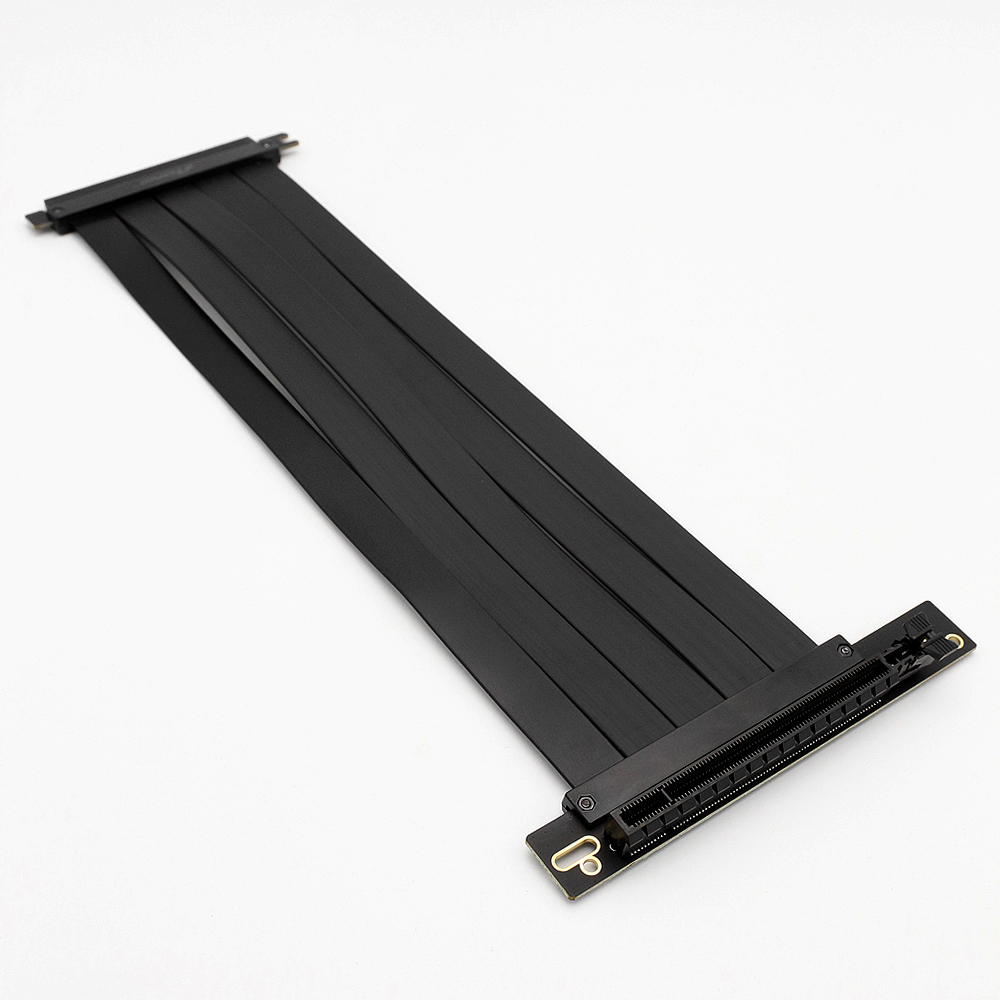 AONE PCI-E 4.0 16X 300mm 라이저케이블 (블랙)_이미지