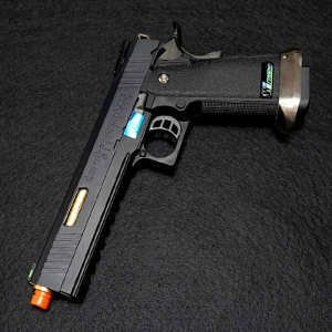 WE Hi-Capa 6inch I-Rex Gold Barrel Ver. 핸드건 골드바렐_이미지