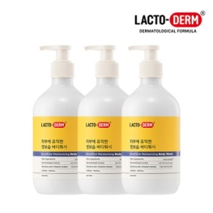 종근당건강 락토덤 피부에 유익한 생보습 바디워시 500ml (3개)