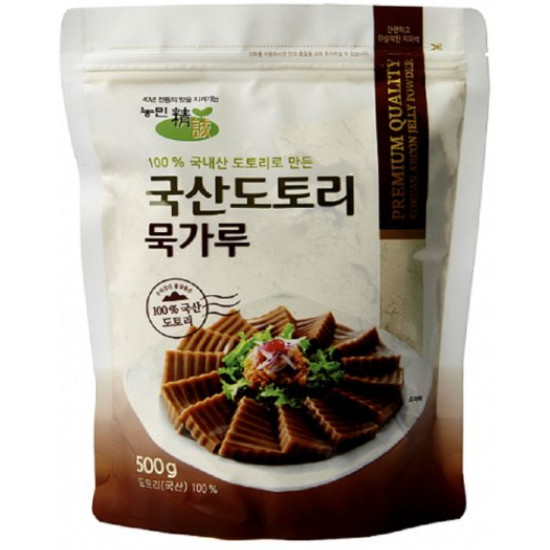 농민식품 김명근 명인의 국산 도토리묵가루 500g이미지입니다. 누르면 해당 게시물로 새창이동합니다.