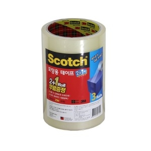 3M 투명 박스테이프 2+1 48mmX25m 포장용