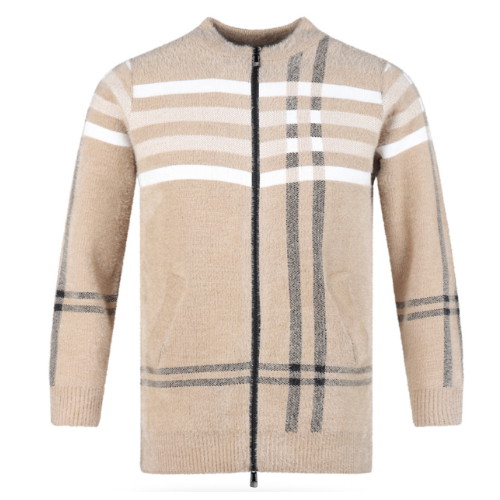 럭스골프 풀집업 체크 니트 가디건 BLU4A701이미지입니다. 누르면 해당 게시물로 새창이동합니다.