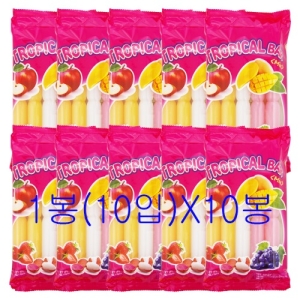 오키오 아이스바 트로피칼바 450ml x 10봉 100개 10개_이미지