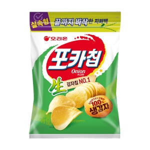 오리온 포카칩 어니언 지퍼백 266g (6개)_이미지