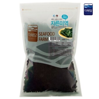 신왕에프엔비 더해담 자른<b>미역</b> 250g 해양심층수