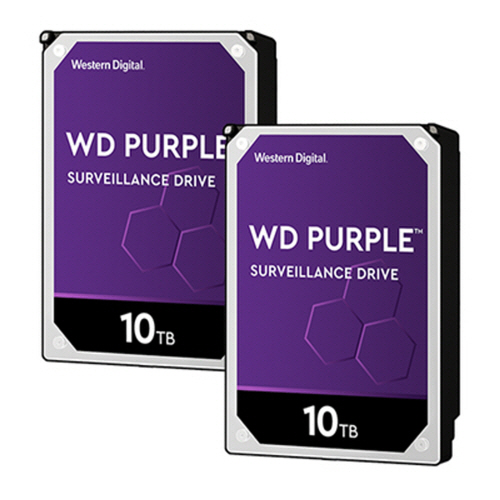 Western Digital WD Purple 패키지 7200/256M WD102PURZ (2x10TB)_이미지