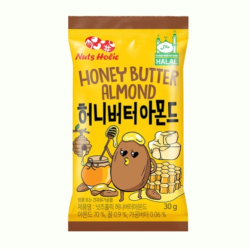 허니버터 아몬드 30g 8