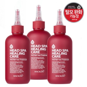 뷰티 헤드스파 힐링케어 트리트먼트 200ml+200ml+200ml 탈모증상완화 두피집중케어