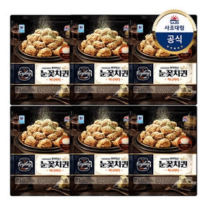 사조대림 대림선 프라이데이 눈꽃치퀸 허니버터 320g (6개)_이미지