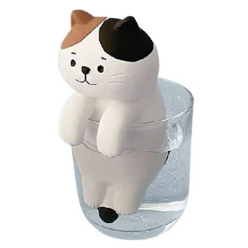 DECOLE 에코 도자기 메달린 고양이 가습기_이미지
