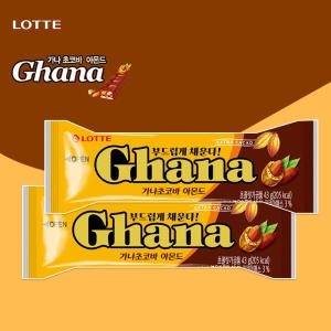 롯데제과 가나초코바 아몬드 43g (36개)_이미지