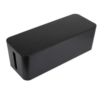 NEXI NX1713 <b>멀티탭</b> 보관함 블랙 (대) NX-MBOX-BL
