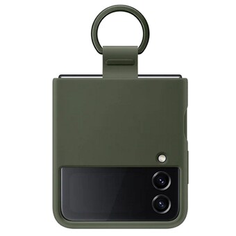 삼성전자 갤럭시<b>Z</b> <b>플립</b><b>4</b> 실리콘 커버 with 링 EF-PF721