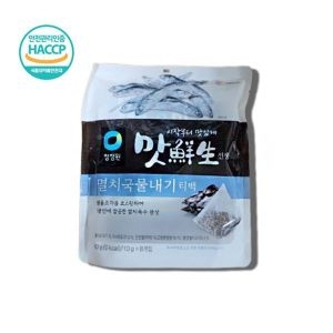 청정원 맛선생 멸치국물내기 티백 80g 8개입