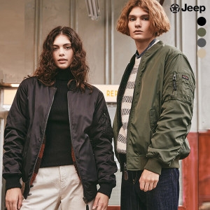 JEEP 의류 남여공용 리버시블 플리스 항공 점퍼 4종_이미지
