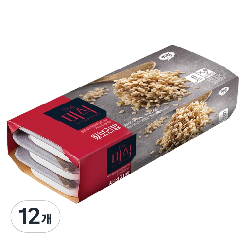 하림 더미식 찰보리밥 180g (12개)_이미지