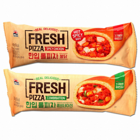 사조대림 사조 한입 롤피자 콤비네이션 80g x 10개+불닭 80g x 5개 (1개)_이미지