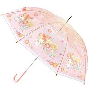마이멜로디 프리미엄 플라워 60 수동 비닐우산-WC971D4
