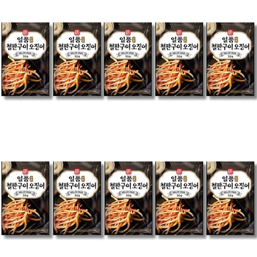 한성 일품 철판구이 오징어 30g (10개)_이미지