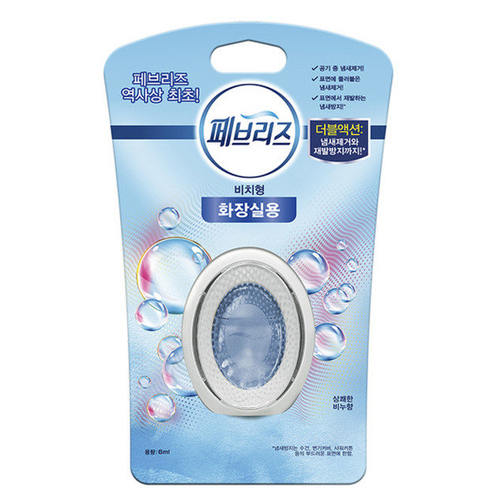 P&G 페브리즈 상쾌한 비누향 6.3ml (4개)