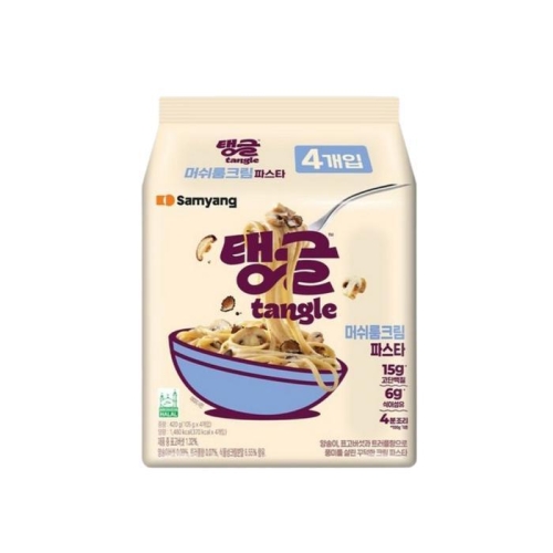 삼양식품 탱글 머쉬룸크림파스타 105g (32개)