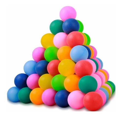 후니마켓 대용량 연습용 탁구공 벌크 100p 세트