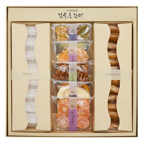 신궁전통한과 김규흔 명인 명품 2호 1단 선물세트 282g (1개)