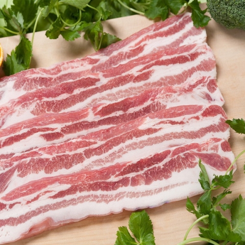 백록육가공 백록담포크 제주흑돈 삼겹500g x 6팩