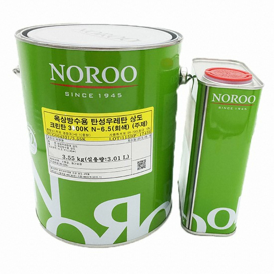 노루페인트 크린탄 3000K 2액형 상도 (4kg)