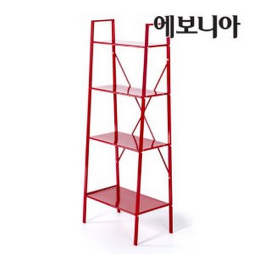 브래스 4단 철재 책장 600