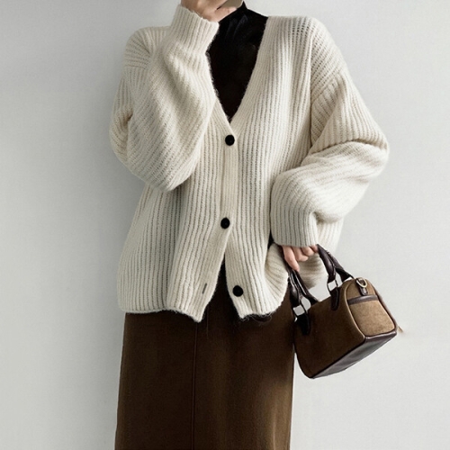 루나걸 여성용 요히트 니트 가디건 L25FC081302