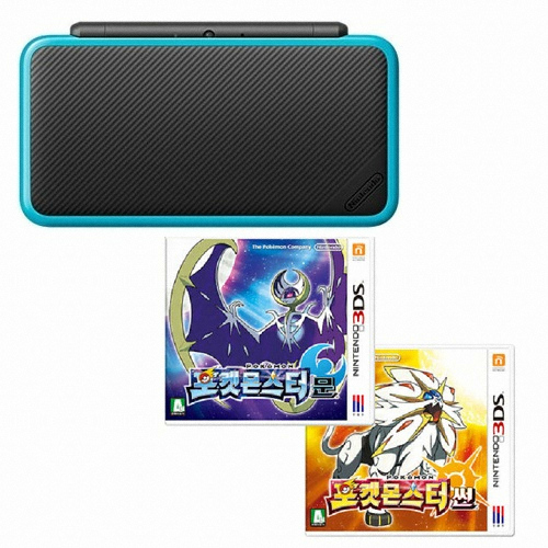 뉴 2DS XL + 포켓몬스터 썬/문 선택 패키지