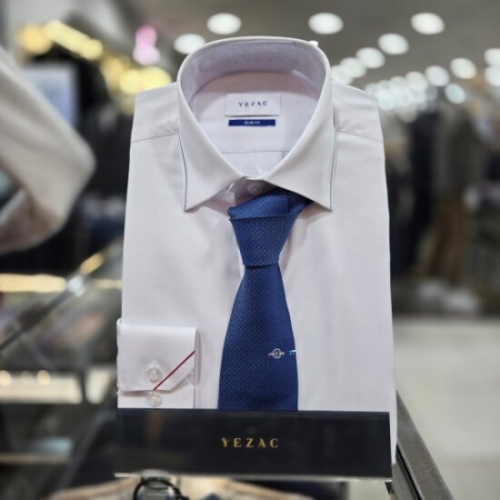 예작 YJESF3969/NY 동그라미 원포인트 크리스탈 혼주용 실크 타_이미지