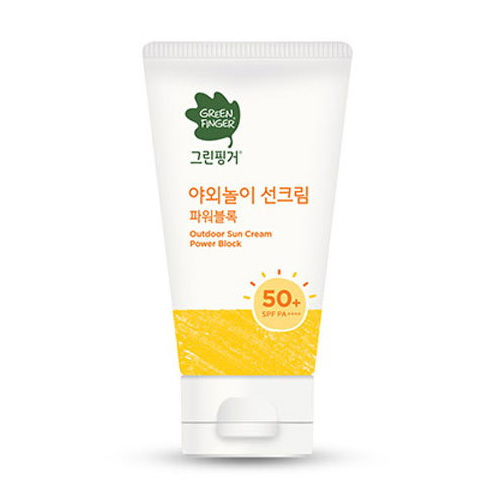 그린핑거 야외놀이 선크림 파워블록 SPF50+ 80ml (1개)_이미지